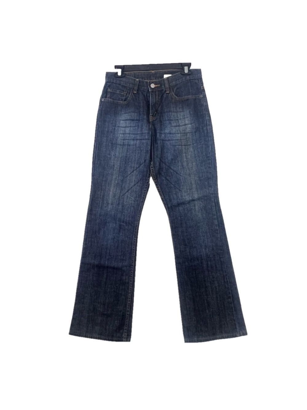 Levis 515 Jeans Sz 6 Medium MIS L 29” Boot Cut Stretch Low Rise Dark Wash New